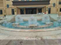 Large and small music fountain equipment complete set of outdoor music voice-controlled shouting Fountain Fountain customized processing