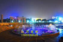 Fountain equipment custom processing floating pontoon music program-controlled dry fountain landscape fountain manufacturers