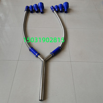 Exhaust gas analyzer detects the Y type extension tube car exhaust extension tube Y type exhaust cylinder lengthened tube high temperature resistance