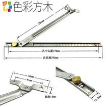 304 stainless steel doors and windows windproof struts concealed inside and outside window windshield enlarged copper nut wind brace