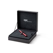 (12 issues interest-free) pen gift box LAMY Lingmei Dialog Focus 3 series New Product Han lacquer red 14K gold tip ink pen retractable pen holder business men and women gift gifts