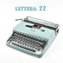 Italian olivetti lettera 22 Typewriter Retro Machinery English Collection Typewriter