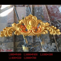  Art new artificial sandstone sculpture European-style villa exterior wall door head carving decoration three-dimensional mountain flower pendant customization