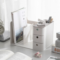 Book storage artifact desktop storage box stationery pen holder file data sorting rack file box