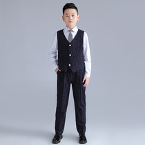 Boy plus fat suit suit suit 2021 New Size 14 small suit boy British spring and autumn dress 13 years old