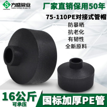 PE size head reducer direct connection variable diameter direct 20HDPE drinking water supply pipe pipe fittings accessories 75-110