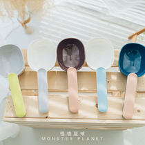 Monster Planet Dog Food Spoon Cat Pooch Food Spoon Snack Bag Sealed Clip Pet Food Spoon