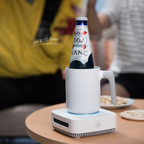 cupcooler automatic fast cooling Cup portable car cold drink machine office heated milk ice icing artifact