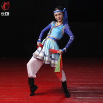 Smoke cloud dance women Mongolian chopstick dance solo dance art examination clothing dance performance clothing stage performance clothing customization