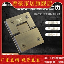 180 degree toilet bathroom clamp shower room accessories bronze glass door clamp bathroom glass door hinge hinge