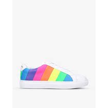 Kurt Geiger London Lane Rainbow Bar leather sneakers 2022 new spring summer ladies