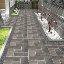 Villa courtyard floor tiles Outdoor Chinese courtyard garden non-slip tiles Outdoor terrace antifreeze tiles Yard paving tiles
