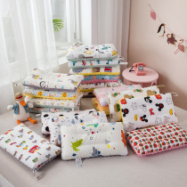 Special washable styling pillow for primary school students cotton peas velvet pillowcase 30x50 core-containing four seasons universal