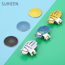 Golf glove cap clip Mark with magnet mark ball position mark ball cap clip color 1 set boxed special price label