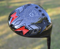 Japan imported King Lion Head White Tooth golf club No. 1 Wood limit exceeds the standard CT380 black red