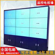 Monitoring TV wall cabinet console cabinet security screen curtain wall cabinet control cabinet console network equipment cabinet