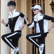 361 Casual Wear Couple Wear Sports Suit Men's 2021 Spring and Autumn Jordan Nuo Women's Coat Running Set