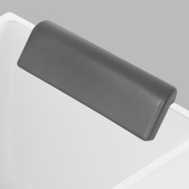 Wave whale bathroom bathtub black pillow bath home EFP01006-OBD