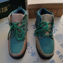 05 cotton shoes old yellow army green winter cold-proof non-slip warm duty high-top canvas cotton boots