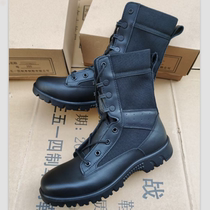 New style combat boots Huahua 3514 High men and women leather standard military fans light wear-resistant training tactical boots