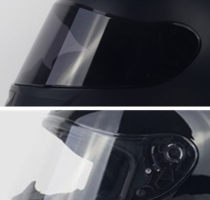 Tank T159T129 127T18 double lens helmet full helmet lenses transparent black silver plated dazzling