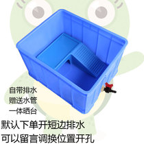 Plastic turtle tank Brazil turtle tank Villa combined turtle tank Water turtle turtle box Turtle basin aquarium