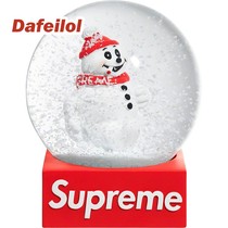 Supreme 21FW Snowman Snowglobe Snowman crystal ball creative gift on the way