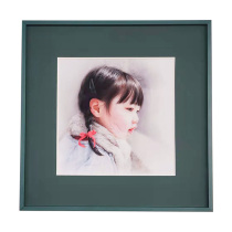 Customized black color luxury aluminum alloy picture frame photography photo narrow edge photo frame hanging wall acrylic acid-free cardboard