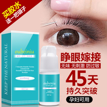 Self-grafting eyelash glue No spicy eyes Anti-allergy pregnant woman available with open eyes seed and special lasting