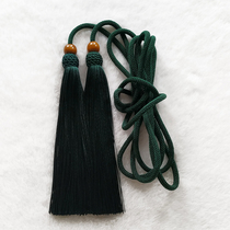 Original hard rope Milan rope high-grade palace tassel ancient style super long fringe men and women Hanfu round neck robe waist rope ancient costume belt
