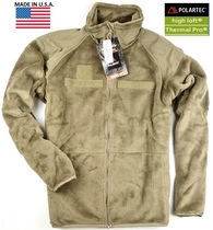 American military version of the new Polartec Scorpion W2 GEN III L3 fleece jacket windproof and warm