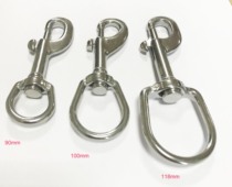 SEA ANGLE stainless steel single head hook 316 material multi-purpose single head spring hook diving accessories