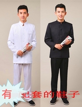Zhongshan mens Republic of China style middle school students retro menswear May 4th Youth dress red song chorus performance graduation class uniform