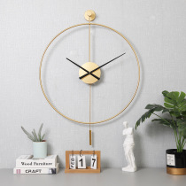 Living room modern clock simple personality creative home fashion light luxury atmosphere mute wall clock decoration wall clock