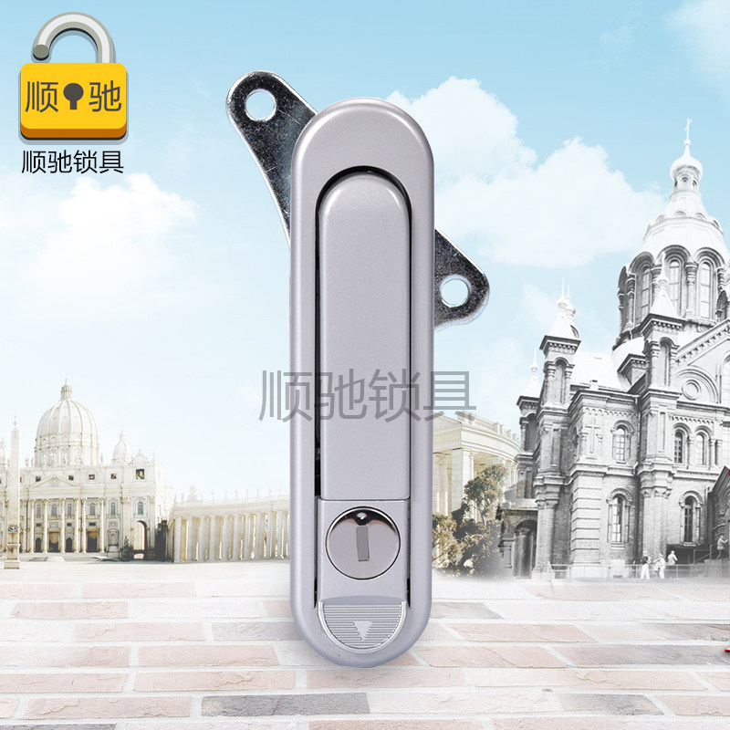 Haitan cabinet lock equipment door lock fire distribution box mechanical lock transfer handle flat lock bounce handle lock AB302
