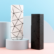 Glasses box ins girl myopia eye box simple portable mirror box male creative personality literary anti-pressure storage box