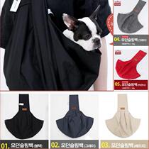 South Korea Pet Out Portable Backpack Single Shoulder Bag Inclined Satchel Dog Bag Cat Pack Dog Nest Travel Bag