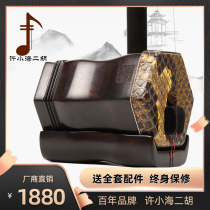 Xu Xiaohai Erhu African ebony Beginner beginner Student with adult high-end professional performance large volume 3 series