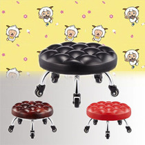 Pulleys move small stools Wipe the floor stools Childrens toddler stools Construction pulleys small chairs beautiful seam stools Low round benches