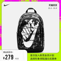 Nike Nike official HAYWARD backpack new print storage adjustable shoulder strap DA7759