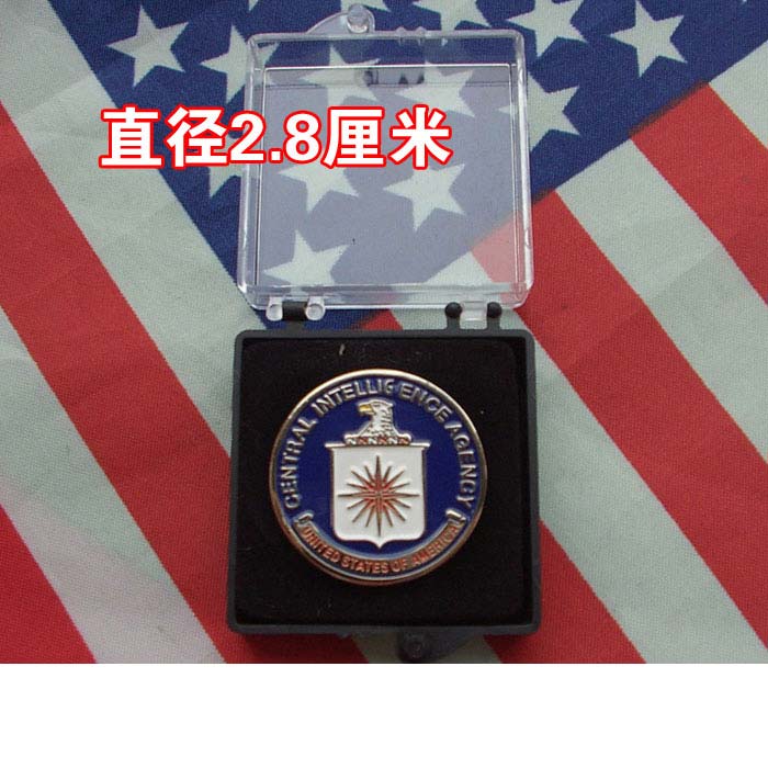 U.S. Metal Badge Mini Identification Stamp Medal Foreign Badge Metal Decorative Badge