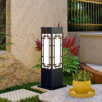 New Chinese solar lawn Terrace Lamp View Lamp with electric power LED Villa Garden Waterproof Outdoor Meadow Minimalist