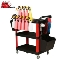 Tongrun BIGRED plastic tool car Hardware auto repair tool car maintenance trolley Multi-function mobile turnover car