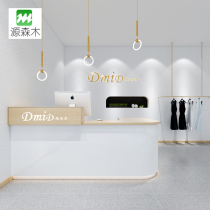 Clothing store cashier Simple modern shop Small bar Commercial milk tea shop Nail restaurant Beauty salon bar