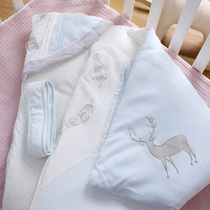Baby newborn October thin newborn package delivery room wrap towel Spring and Autumn Winter Baby Swaddling quilt
