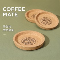 Coffee Cup heat insulation mat Cork glass water coaster kitchen table mat home Creative Anti-hot mat