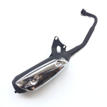 Applicable to Haojue Blue Giant Star Golden Superstar Exhaust Pipe HJ125T-7 8 8A Muffler Silencer