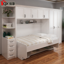 Invisible Bed Space-saving Murphy Bed Wall Bed Cabinet Hidden Wall Bed Multifunctional Combo Desk Bed CH-212