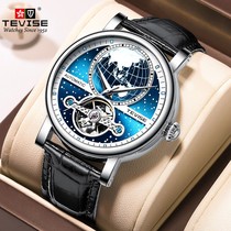 Teweise 2022 new mens mechanical table fully automatic casual watch waterproof hollowed-out mechanical watch