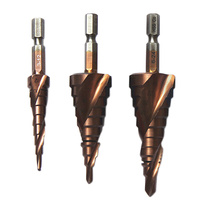 Seiko high hardness M35 cobalt stainless steel hole opener HSS Co ladder pagoda drill multifunctional Triangle drill
